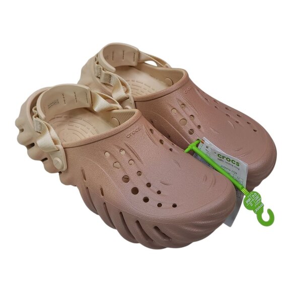 Crocs Echo Ombre Clog Dual-Tone Sandals With Strap Mens Size 9 - Womens 11 - Picture 1 of 14